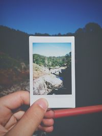 Close-up of cropped hand