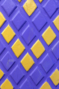 Full frame shot of multi colored pattern on floor
