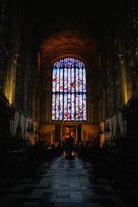 Interior of a building