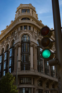 Low angle view of building against sky