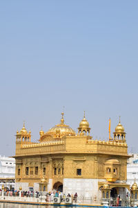 Beautiful view of golden temple 
 - harmandir sahib in amritsar, punjab, india, famous indian sikh