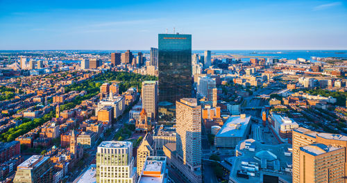 Cityscape against sky