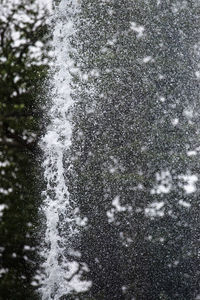 Full frame shot of snowflakes on snow