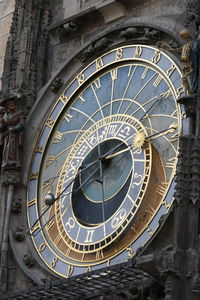 Close-up of clock tower