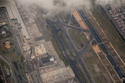 Aerial view of cityscape