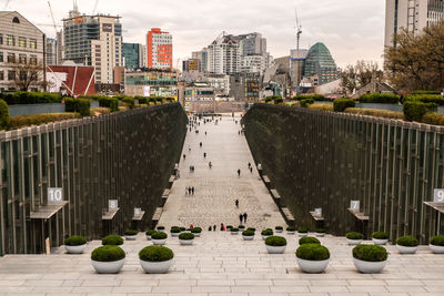 View of buildings in city