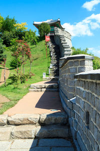 Staircase of building