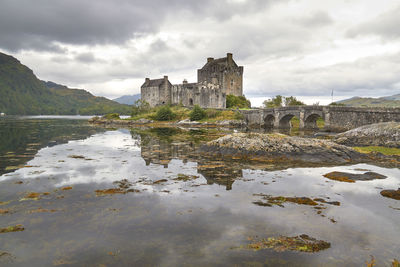 Elian donan castle, one of the most famous castle of scotland 