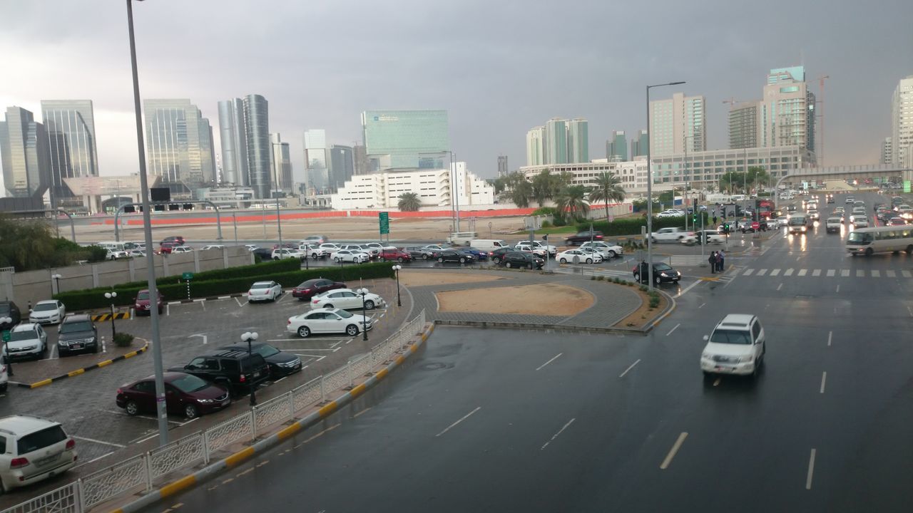 TRAFFIC ON CITY STREET