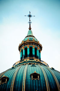 Low angle view of a building against sky