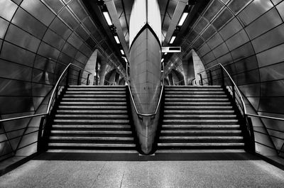 Low angle view of staircase