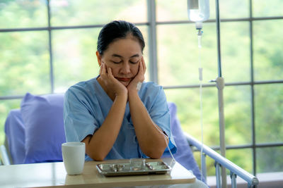 Young man using mobile phone