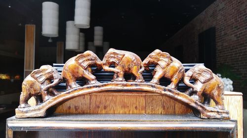 Close-up of built structure