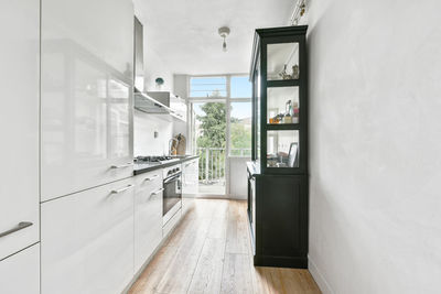 Interior of kitchen