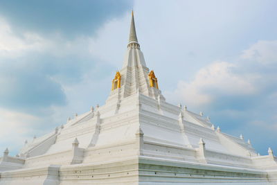 Low angle view of building against sky