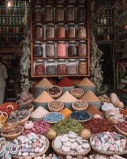 Street bazar in morocco