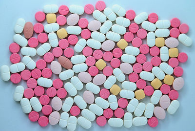 large group of objects