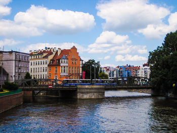 River with buildings in background