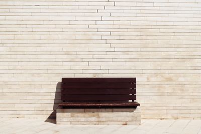 View of brick wall