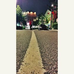 View of road in city