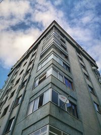 Low angle view of building against sky