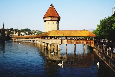 River with buildings in background