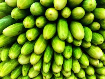 Full frame shot of fruits for sale in market