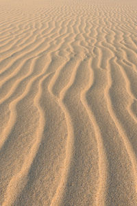 Full frame shot of sand dune