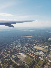 Aerial view of cityscape