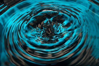 Full frame shot of blue water