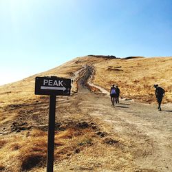 Scenic view of landscape against clear sky