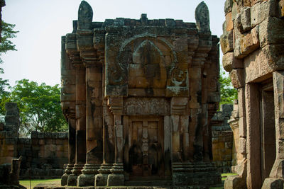 Old ruins of building