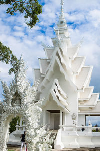 Low angle view of a temple