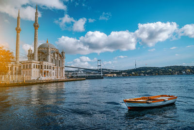 Wake up early to see the sun rise over ortaköy. you won't be disappointed.