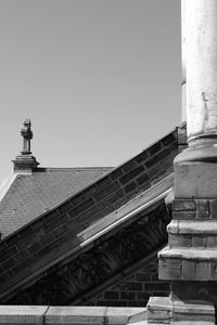 Low angle view of building against sky