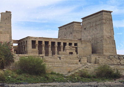 Low angle view of historical building