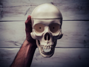 Close-up of human hand