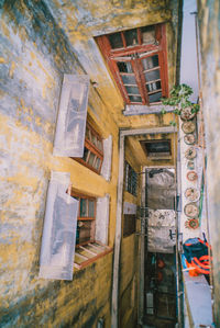 Directly above shot of buildings