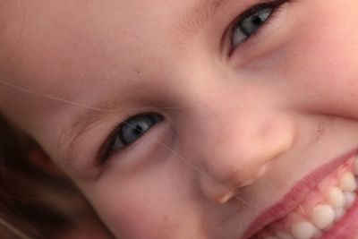Close-up portrait of girl