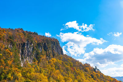 Lake towada utumn foliage scenery. towada-hachimantai national park in tohoku region. aomori, japan.