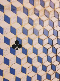 Full frame shot of tiled floor