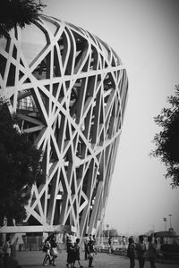 Low angle view of building against sky