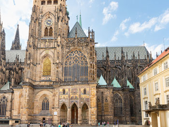 Low angle view of cathedral against sky