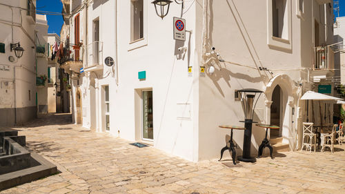 People walking on street
