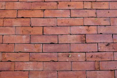 Full frame shot of brick wall