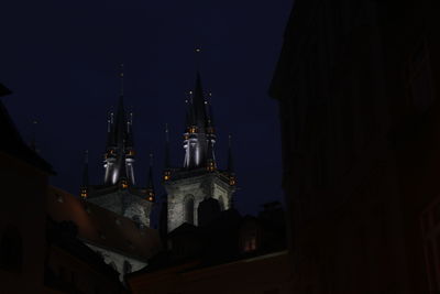 Low angle view of church