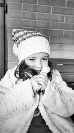 Portrait of a young woman