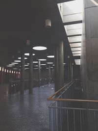 View of empty ceiling of building