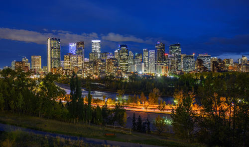 Buildings in city