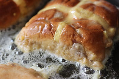 Close-up of ice cream